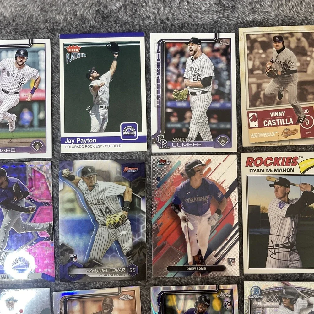 Colorado Rockies Baseball 25 Card Lot‎ - Rookies, Stars, Inserts, Parallels